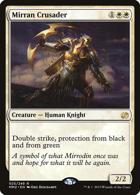 Mirran Crusader [Modern Masters 2015] - Evolution TCG