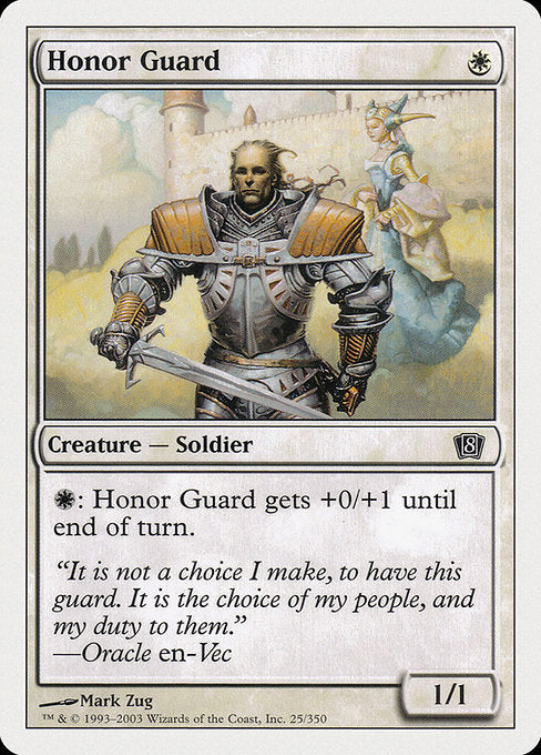 Honor Guard [Eighth Edition] - Evolution TCG