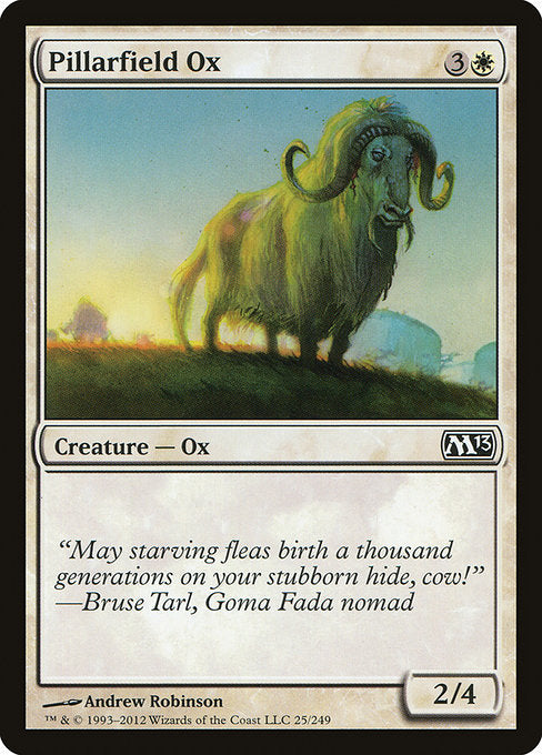 Pillarfield Ox [Magic 2013] - Evolution TCG