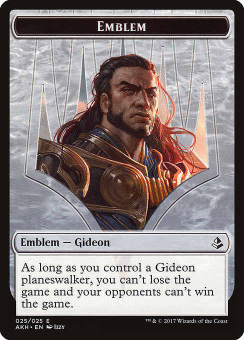 Gideon of the Trials Emblem [Amonkhet Tokens] - Evolution TCG