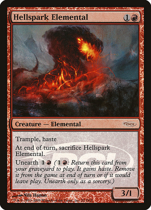 Hellspark Elemental [Wizards Play Network 2009] - Evolution TCG
