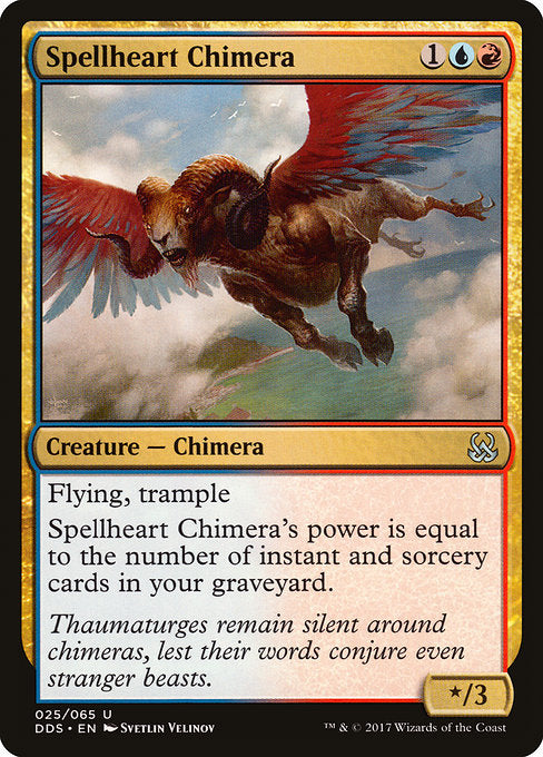 Spellheart Chimera [Duel Decks: Mind vs. Might] - Evolution TCG