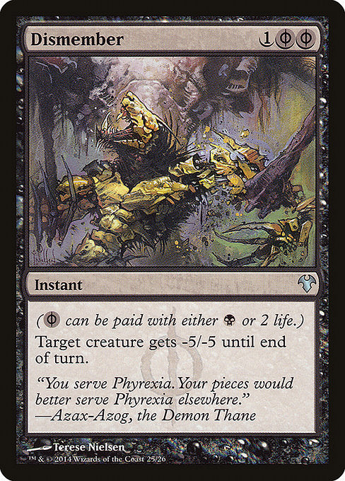 Dismember [Modern Event Deck 2014] - Evolution TCG