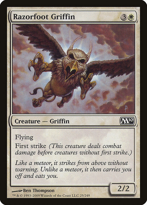 Razorfoot Griffin [Magic 2010] - Evolution TCG