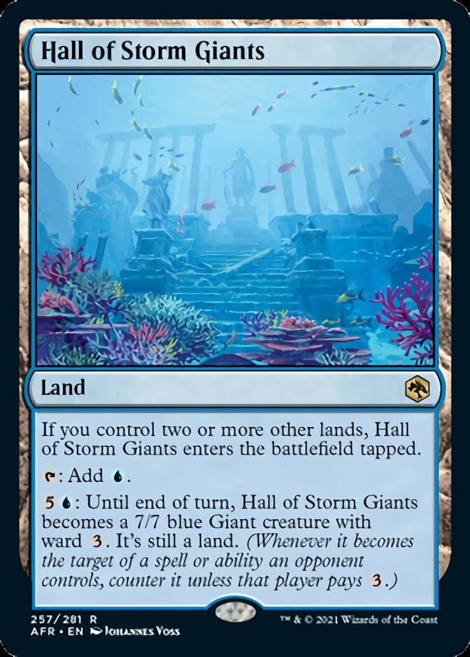 Hall of Storm Giants [Dungeons & Dragons: Adventures in the Forgotten Realms] - Evolution TCG