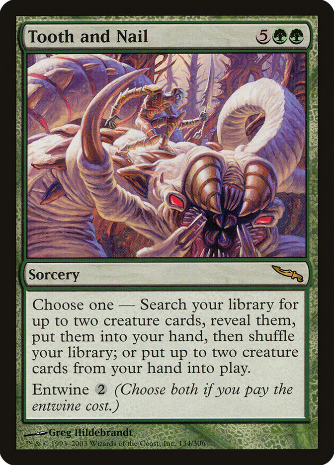 Tooth and Nail [Mirrodin] - Evolution TCG