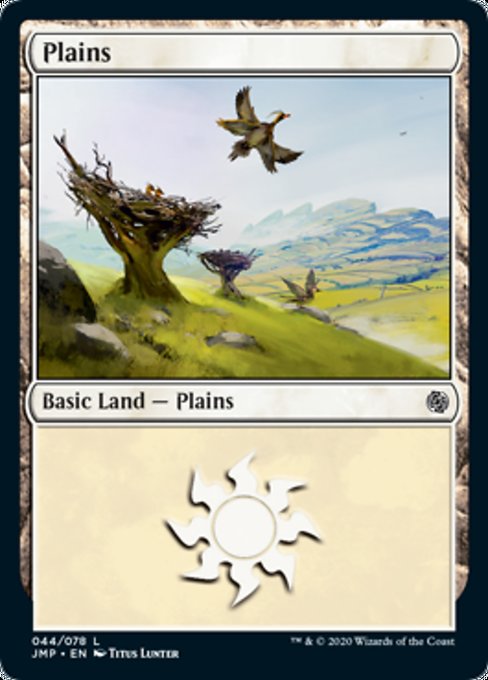 Plains (44) [Jumpstart] - Evolution TCG