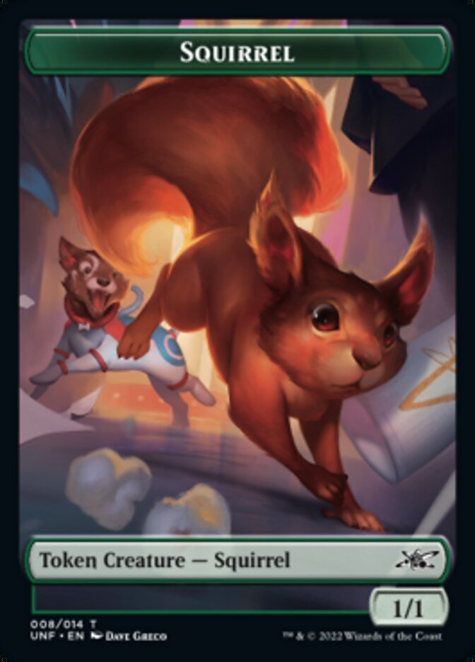 Squirrel Token [Unfinity Tokens] - Evolution TCG