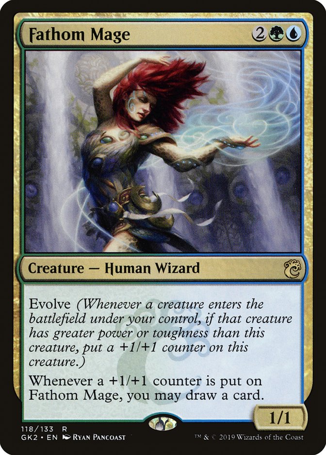 Fathom Mage [Ravnica Allegiance Guild Kit] - Evolution TCG