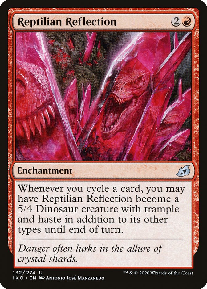 Reptilian Reflection [Ikoria: Lair of Behemoths] - Evolution TCG