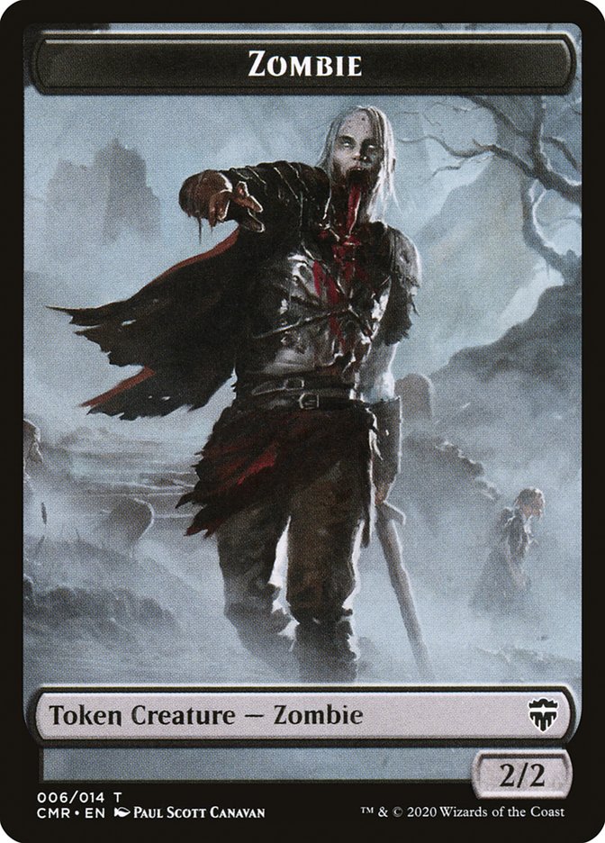 Zombie Token [Commander Legends Tokens] - Evolution TCG