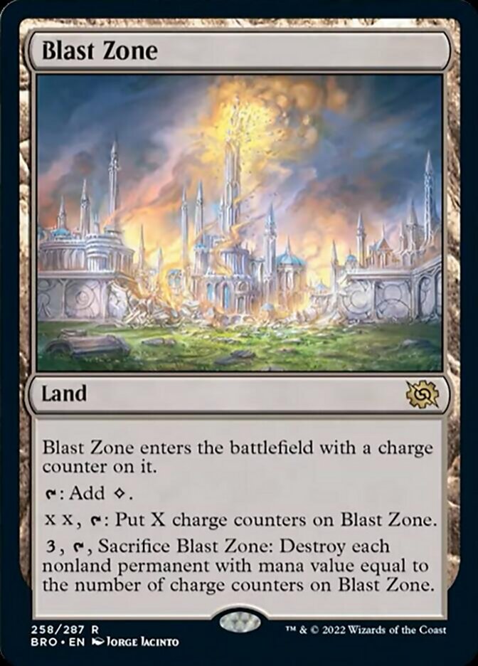 Blast Zone [The Brothers' War] - Evolution TCG