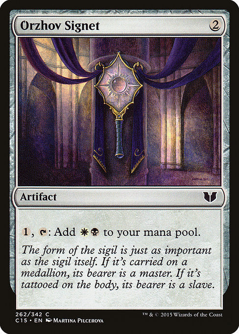 Orzhov Signet [Commander 2015] - Evolution TCG