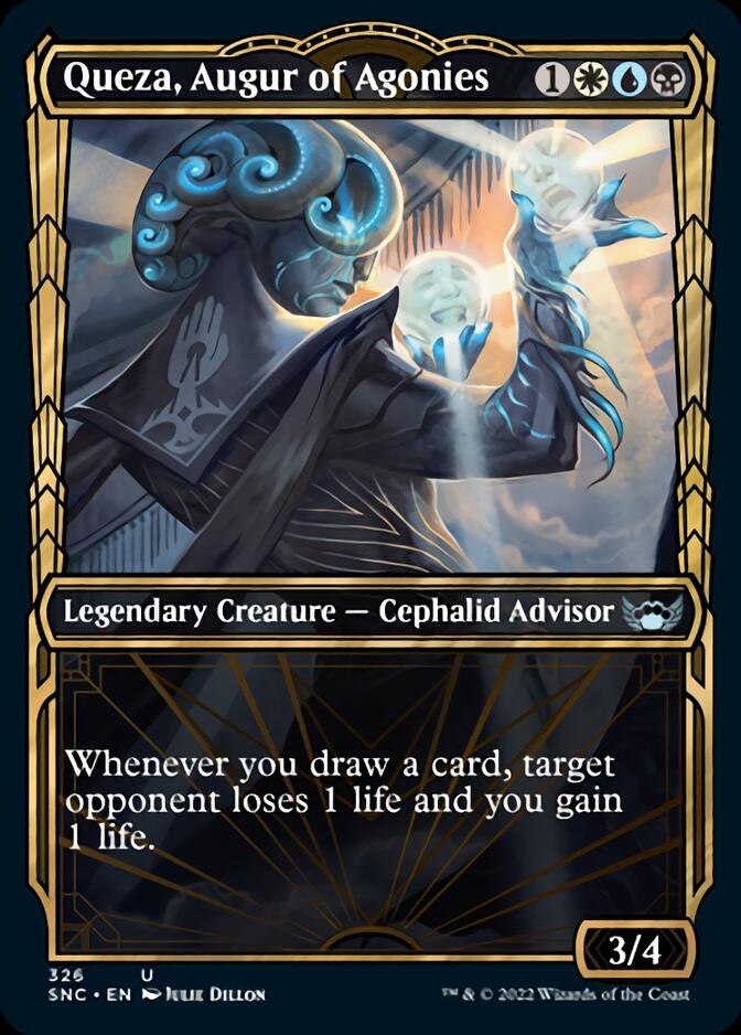 Queza, Augur of Agonies (Showcase Golden Age) [Streets of New Capenna] - Evolution TCG