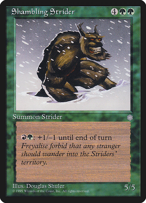 Shambling Strider [Ice Age] - Evolution TCG