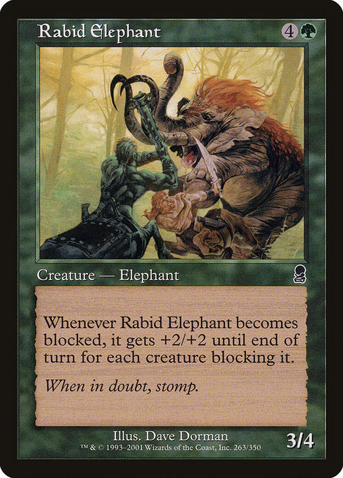 Rabid Elephant [Odyssey] - Evolution TCG