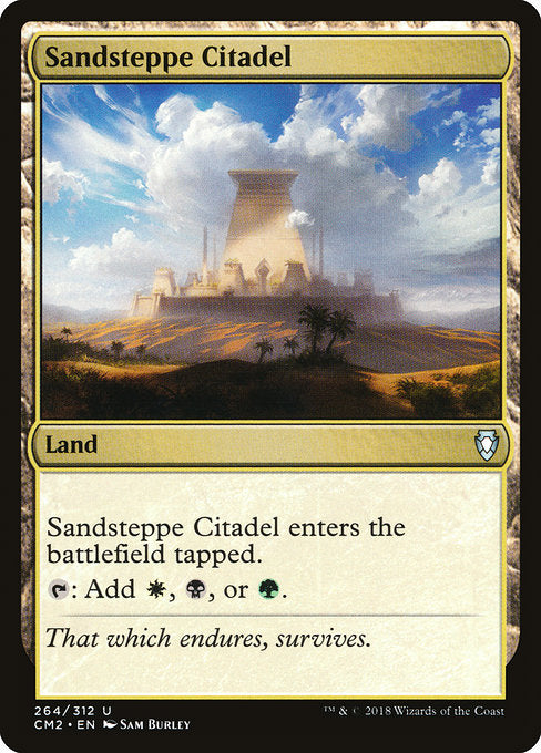 Sandsteppe Citadel [Commander Anthology Volume II] - Evolution TCG