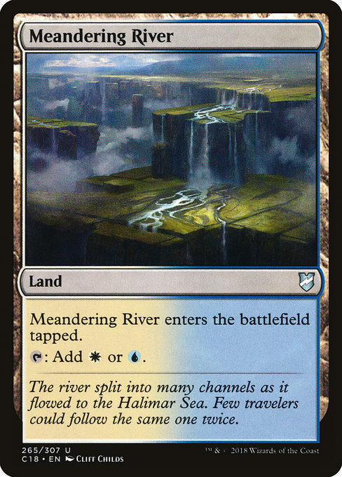 Meandering River [Commander 2018] - Evolution TCG