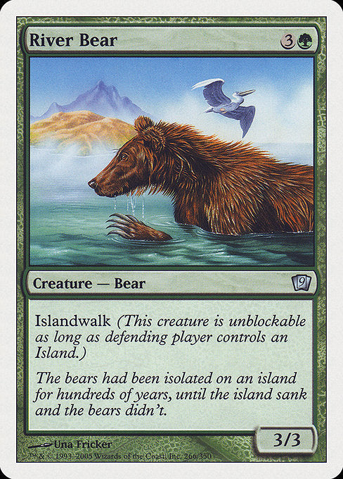 River Bear [Ninth Edition] - Evolution TCG