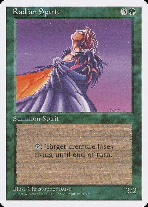 Radjan Spirit [Fourth Edition] - Evolution TCG