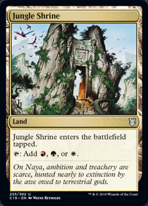 Jungle Shrine [Commander 2019] - Evolution TCG