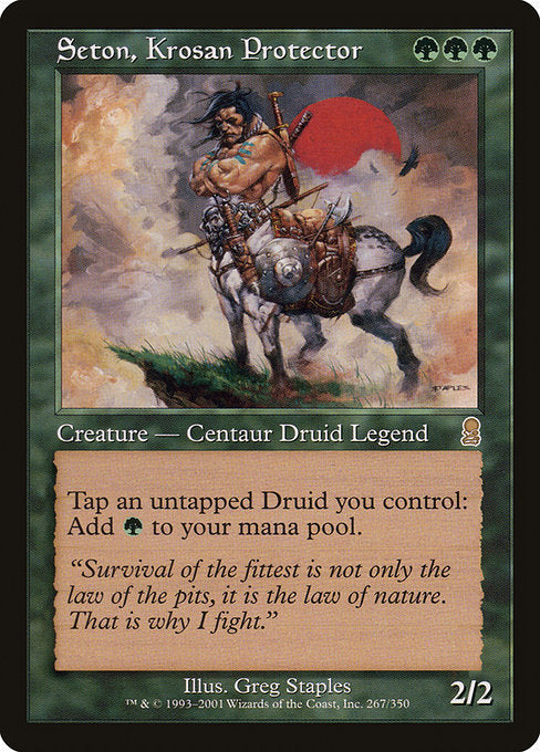 Seton, Krosan Protector [Odyssey] - Evolution TCG