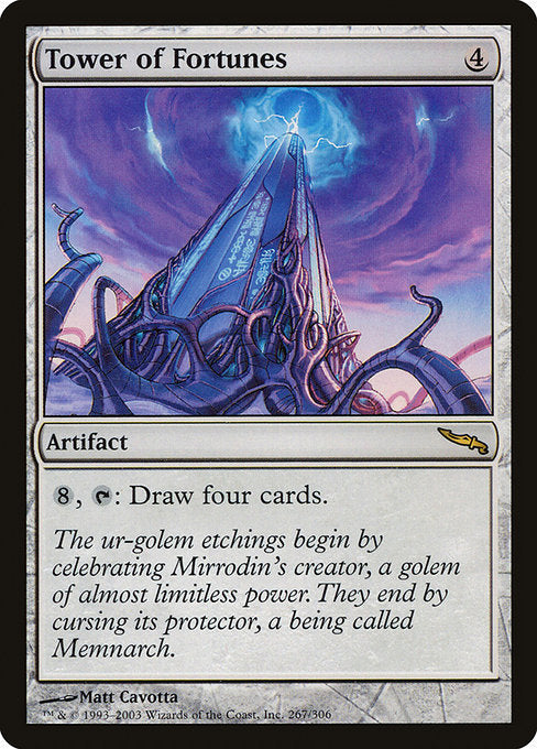 Tower of Fortunes [Mirrodin] - Evolution TCG