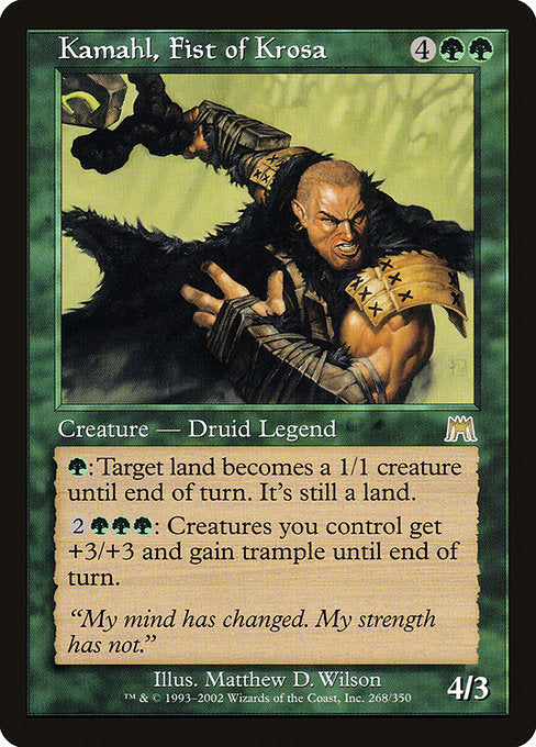 Kamahl, Fist of Krosa [Onslaught] - Evolution TCG