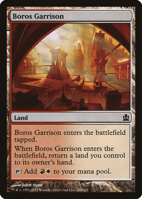 Boros Garrison [Commander 2011] - Evolution TCG