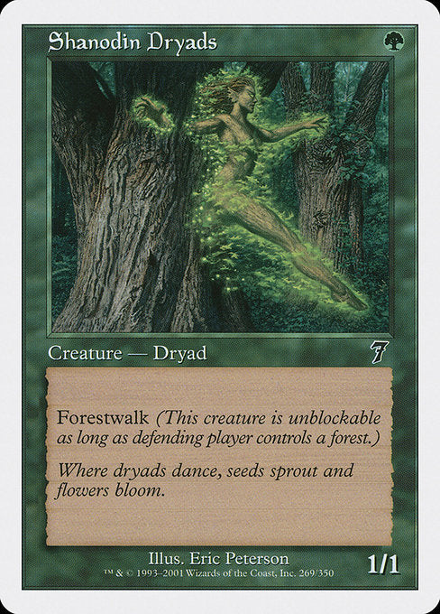 Shanodin Dryads [Seventh Edition] - Evolution TCG