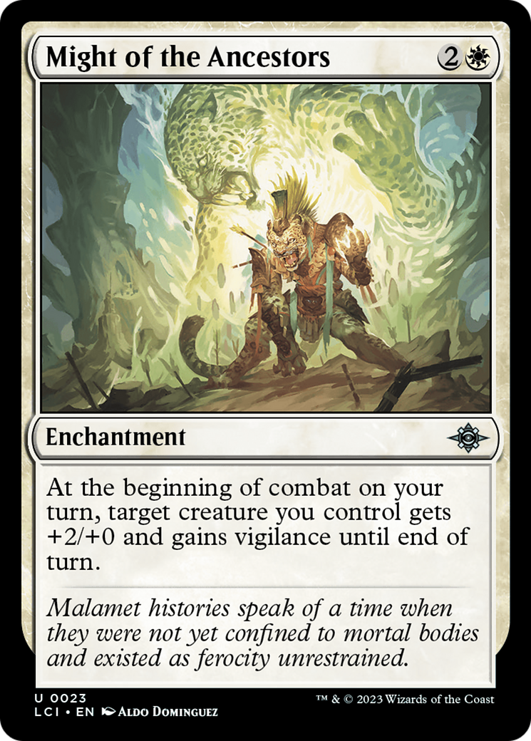 Might of the Ancestors [The Lost Caverns of Ixalan] - Evolution TCG