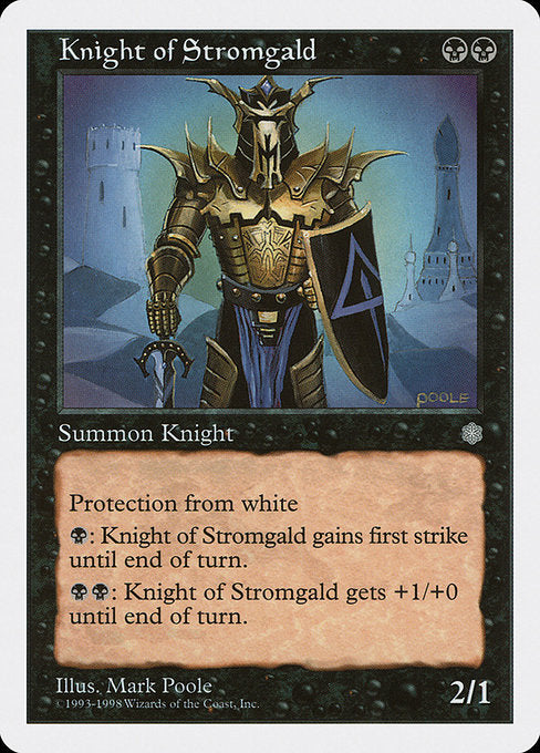 Knight of Stromgald [Anthologies] - Evolution TCG