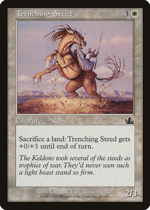 Trenching Steed [Prophecy] - Evolution TCG