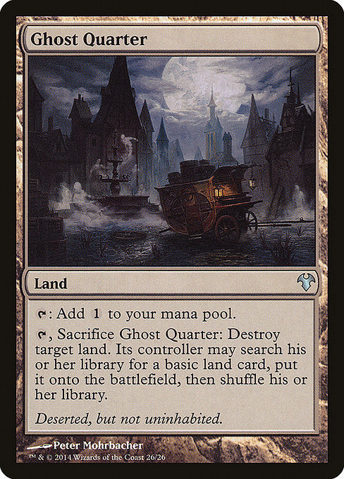 Ghost Quarter [Modern Event Deck 2014] - Evolution TCG