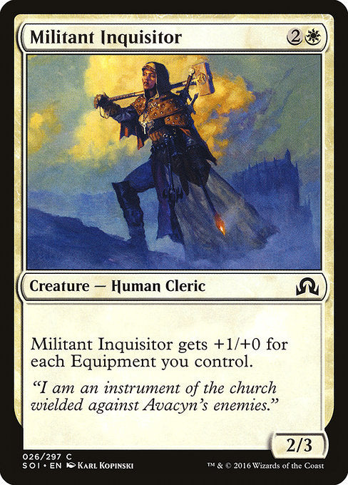 Militant Inquisitor [Shadows over Innistrad] - Evolution TCG