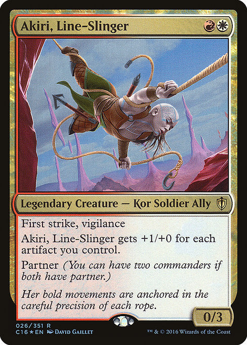 Akiri, Line-Slinger [Commander 2016] - Evolution TCG