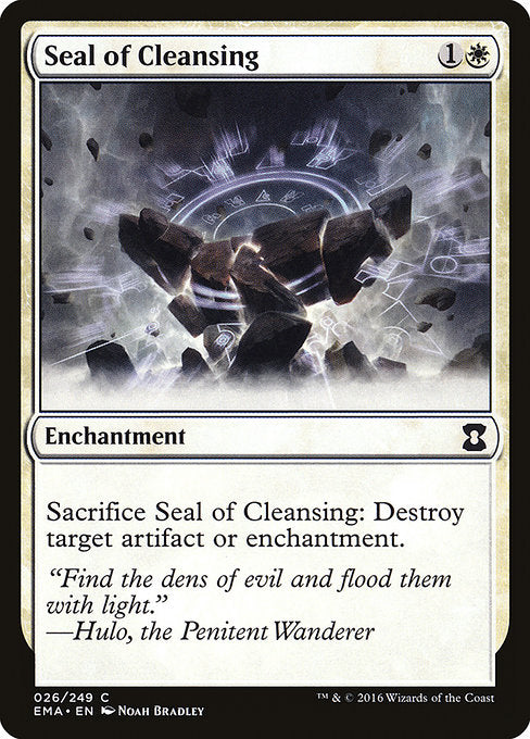 Seal of Cleansing [Eternal Masters] - Evolution TCG