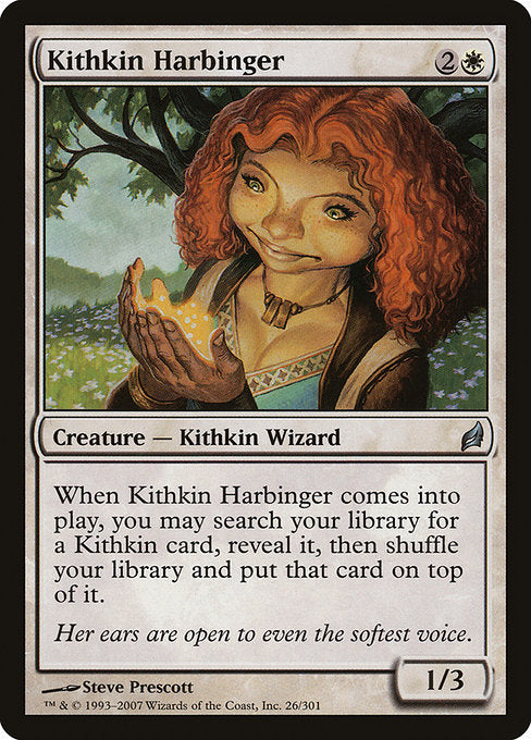 Kithkin Harbinger [Lorwyn] - Evolution TCG