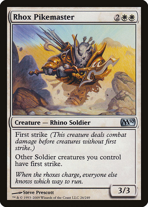 Rhox Pikemaster [Magic 2010] - Evolution TCG