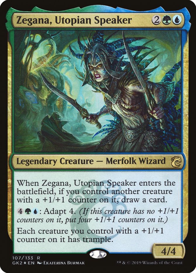 Zegana, Utopian Speaker [Ravnica Allegiance Guild Kit] - Evolution TCG