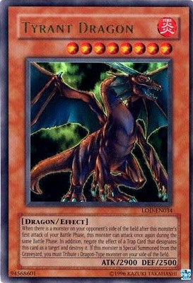 Tyrant Dragon [LOD-EN034] Ultra Rare - Evolution TCG