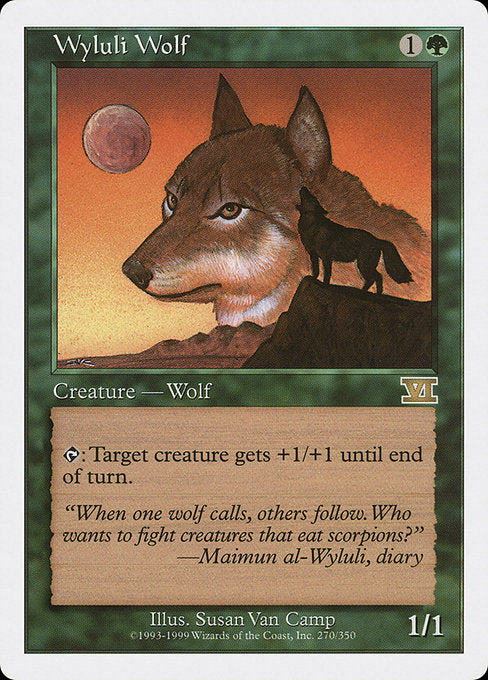 Wyluli Wolf [Classic Sixth Edition] - Evolution TCG