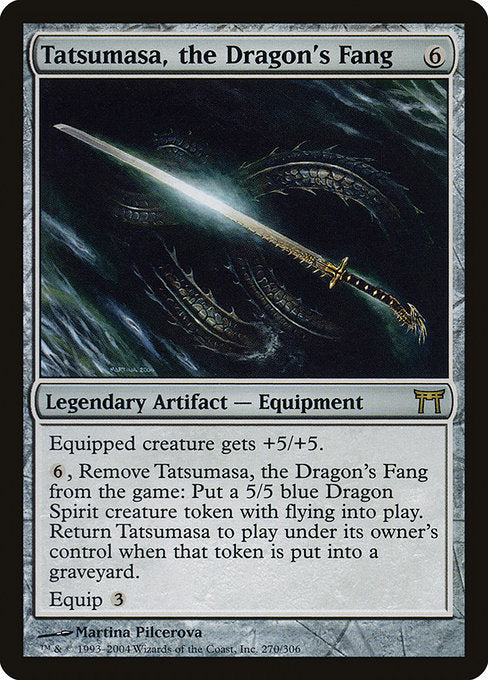 Tatsumasa, the Dragon's Fang [Champions of Kamigawa] - Evolution TCG
