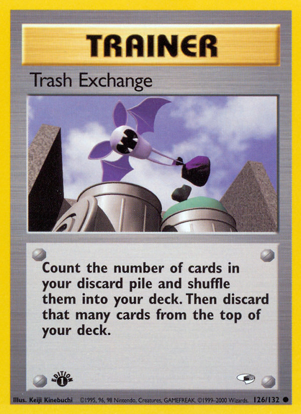Trash Exchange (126/132) [Gym Heroes 1st Edition] - Evolution TCG