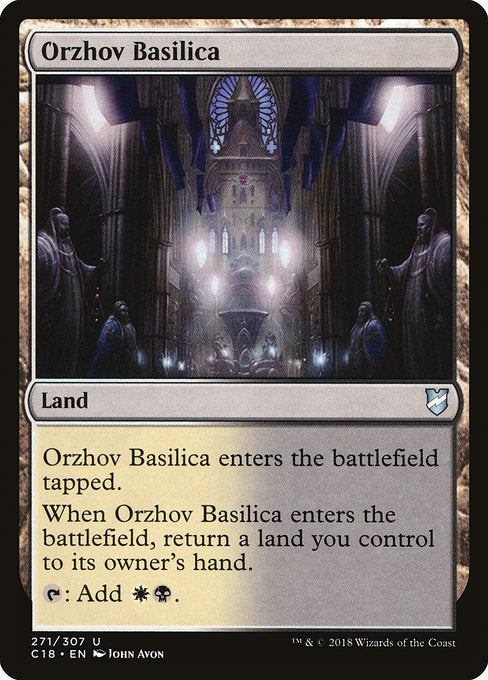 Orzhov Basilica [Commander 2018] - Evolution TCG