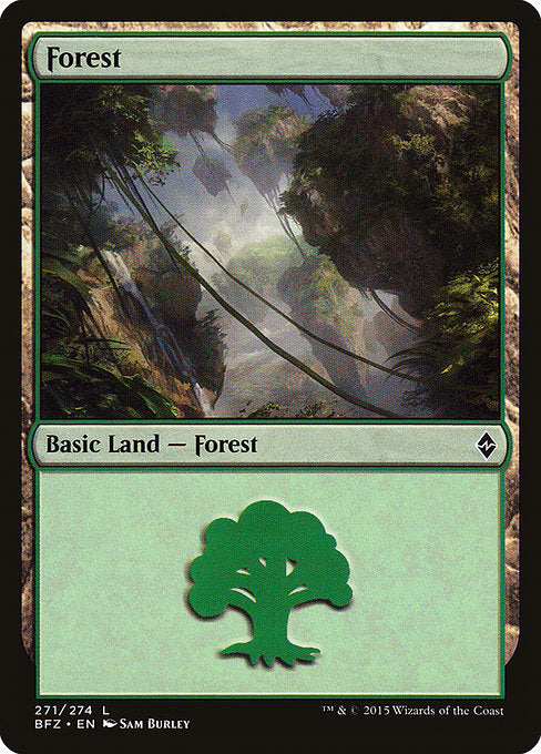 Forest [Battle for Zendikar] - Evolution TCG