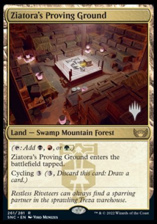 Ziatora's Proving Ground (Promo Pack) [Streets of New Capenna Promos] - Evolution TCG