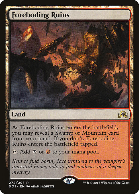 Foreboding Ruins [Shadows over Innistrad] - Evolution TCG