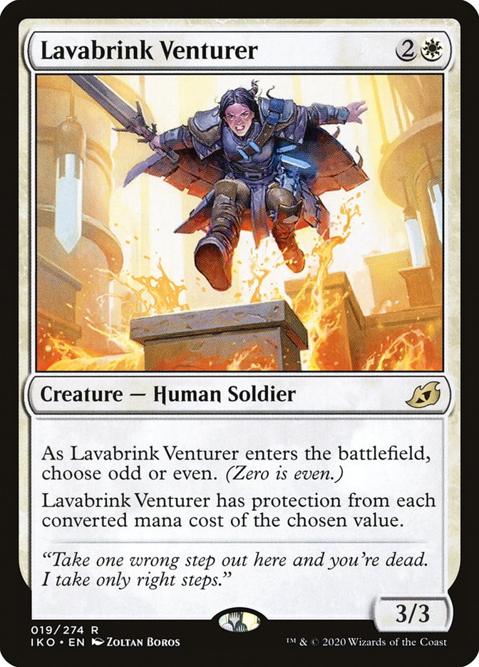 Lavabrink Venturer [Ikoria: Lair of Behemoths] - Evolution TCG