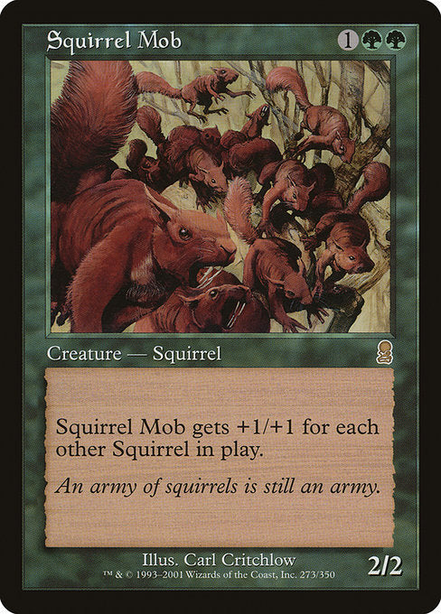 Squirrel Mob [Odyssey] - Evolution TCG